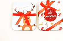 Laden Sie das Bild in den Galerie-Viewer, 4KAMACA 4er Set Geschenkschachtel für Geldgeschenke kleine Geschenke Präsente Geschenkverpackung Geld Gutschein Weihnachten (4er Set Metall Geschenkdose)