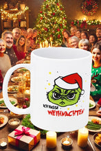 Laden Sie das Bild in den Galerie-Viewer, KAMACA Kaffeebecher Becher Lustige Tasse Weihnachts - Muffel Sarkasmus witziges Geschenk lieben Menschen Kollegen Büro Alltag (Ich hasse Weihnachten)
