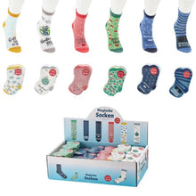 Laden Sie das Bild in den Galerie-Viewer, KAMACA 6er Set Paar Magische Socken Größe 36-40 mit Baumwolle Party Mitgebsel Geburtstag Magic Socks ( 6er Set Socken Sprüche)
