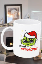 Laden Sie das Bild in den Galerie-Viewer, KAMACA Kaffeebecher Becher Lustige Tasse Weihnachts - Muffel Sarkasmus witziges Geschenk lieben Menschen Kollegen Büro Alltag (Ich hasse Weihnachten)
