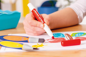 Pelikan Kreativfabrik Colorella Filzstifte Set für Kinder, Fasermaler, 6 Farben in Universaletage