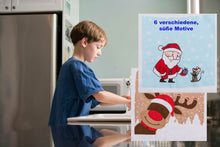 Laden Sie das Bild in den Galerie-Viewer, KAMACA 6er Set Magische Handtücher Zauberhandtuch aus Baumwolle Party Mitgebsel Weihnachten Adventskalender (6er Set Weihnachten)
