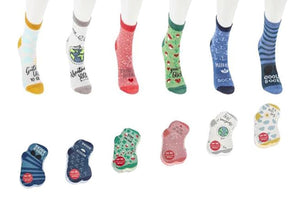 KAMACA 6er Set Paar Magische Socken Größe 36-40 mit Baumwolle Party Mitgebsel Geburtstag Magic Socks ( 6er Set Socken Sprüche)