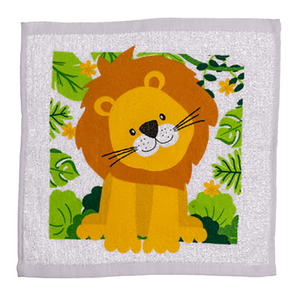 6er Set Magisches Handtuch SAFARI für Kinder Zauberhandtuch Mitgebsel Geschenkidee Kindergeburtstag Geschenk Reisen