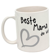 Laden Sie das Bild in den Galerie-Viewer, KAMACA Kaffeebecher Becher Lustige Tasse mit Spruch Sarkasmus witzig tolles Geschenk lieben Menschen Kollegen Büro Alltag (Beste Mama der Welt)
