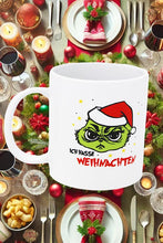 Laden Sie das Bild in den Galerie-Viewer, KAMACA Kaffeebecher Becher Lustige Tasse Weihnachts - Muffel Sarkasmus witziges Geschenk lieben Menschen Kollegen Büro Alltag (Ich hasse Weihnachten)
