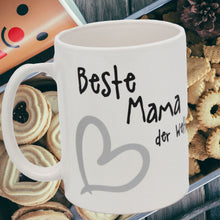 Laden Sie das Bild in den Galerie-Viewer, KAMACA Kaffeebecher Becher Lustige Tasse mit Spruch Sarkasmus witzig tolles Geschenk lieben Menschen Kollegen Büro Alltag (Beste Mama der Welt)
