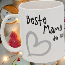 Laden Sie das Bild in den Galerie-Viewer, KAMACA Kaffeebecher Becher Lustige Tasse mit Spruch Sarkasmus witzig tolles Geschenk lieben Menschen Kollegen Büro Alltag (Beste Mama der Welt)
