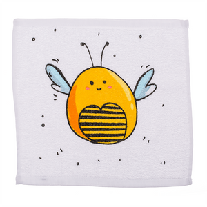 4er Set Magisches Handtuch BIENEN für Kinder Zauberhandtuch Mitgebsel Geschenkidee Kindergeburtstag Geschenk Reisen
