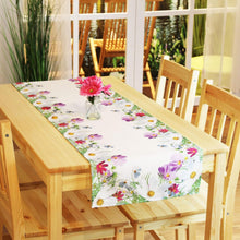 Laden Sie das Bild in den Galerie-Viewer, Tischläufer FRÜHLINGSZAUBER 40x140 cm Druck-Motiv mit Blumen EYECATCHER Frühling

