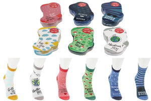 KAMACA 6er Set Paar Magische Socken Größe 36-40 mit Baumwolle Party Mitgebsel Geburtstag Magic Socks ( 6er Set Socken Sprüche)