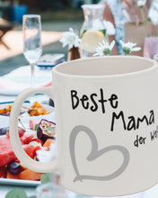 Laden Sie das Bild in den Galerie-Viewer, KAMACA Kaffeebecher Becher Lustige Tasse mit Spruch Sarkasmus witzig tolles Geschenk lieben Menschen Kollegen Büro Alltag (Beste Mama der Welt)
