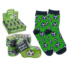 Laden Sie das Bild in den Galerie-Viewer, KAMACA 4er Set Paar Magische Socken für Kinder Kindersocken mit Baumwolle Party Mitgebsel Kindergeburtstag Magic Socks (4er Set Kindersocken Fussball)
