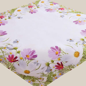 Tischdecke FRÜHLINGSZAUBER 110x110 cm Druck-Motiv Blumen EYECATCHER Frühling Sommer