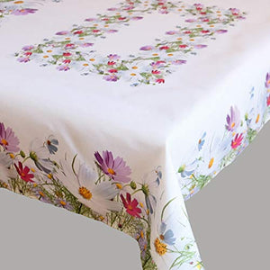 Tischdecke FRÜHLINGSZAUBER 130x170 cm Druck-Motiv Blumen EYECATCHER Frühling Sommer