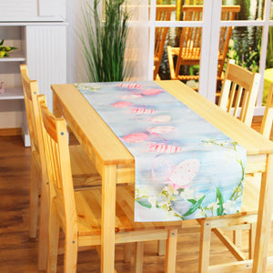 Tischläufer OSTERFREUDE 40x150 cm hochwertiges Druck-Motiv Eyecatcher Ostern Frühling